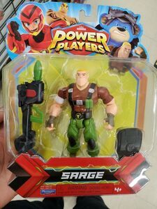 Cartoon Network Zag Heroez Power Players Sarge Figure New